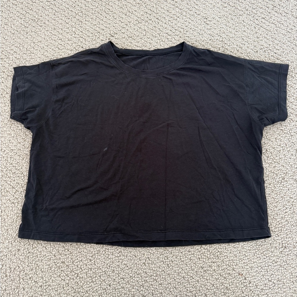 Lululemon Crop Black Women's Top